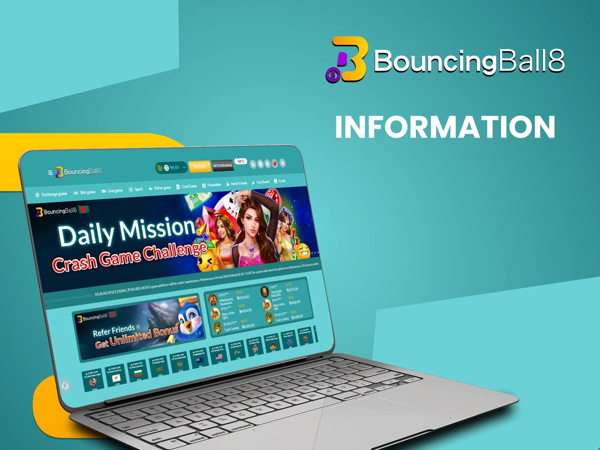 Explore information about Bouncingball8.