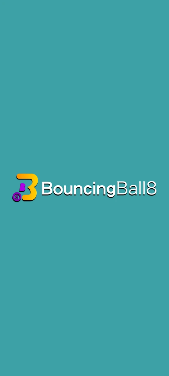 Complete the installation and launch the Bouncingball8 app on Android.