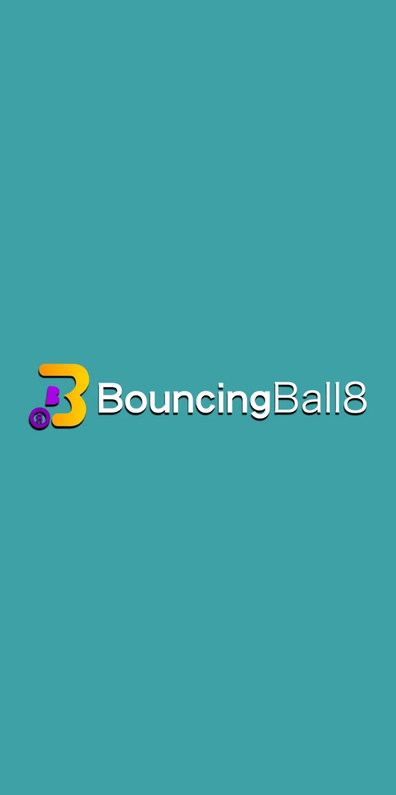 Complete the installation and launch the Bouncingball8 app on iOS.