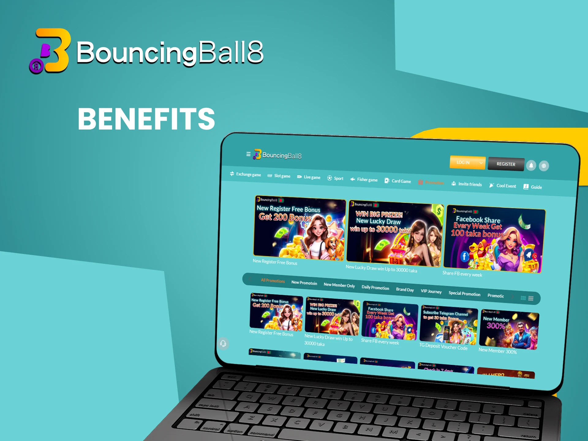 We will tell you about the benefits of the Bouncingball8 site.