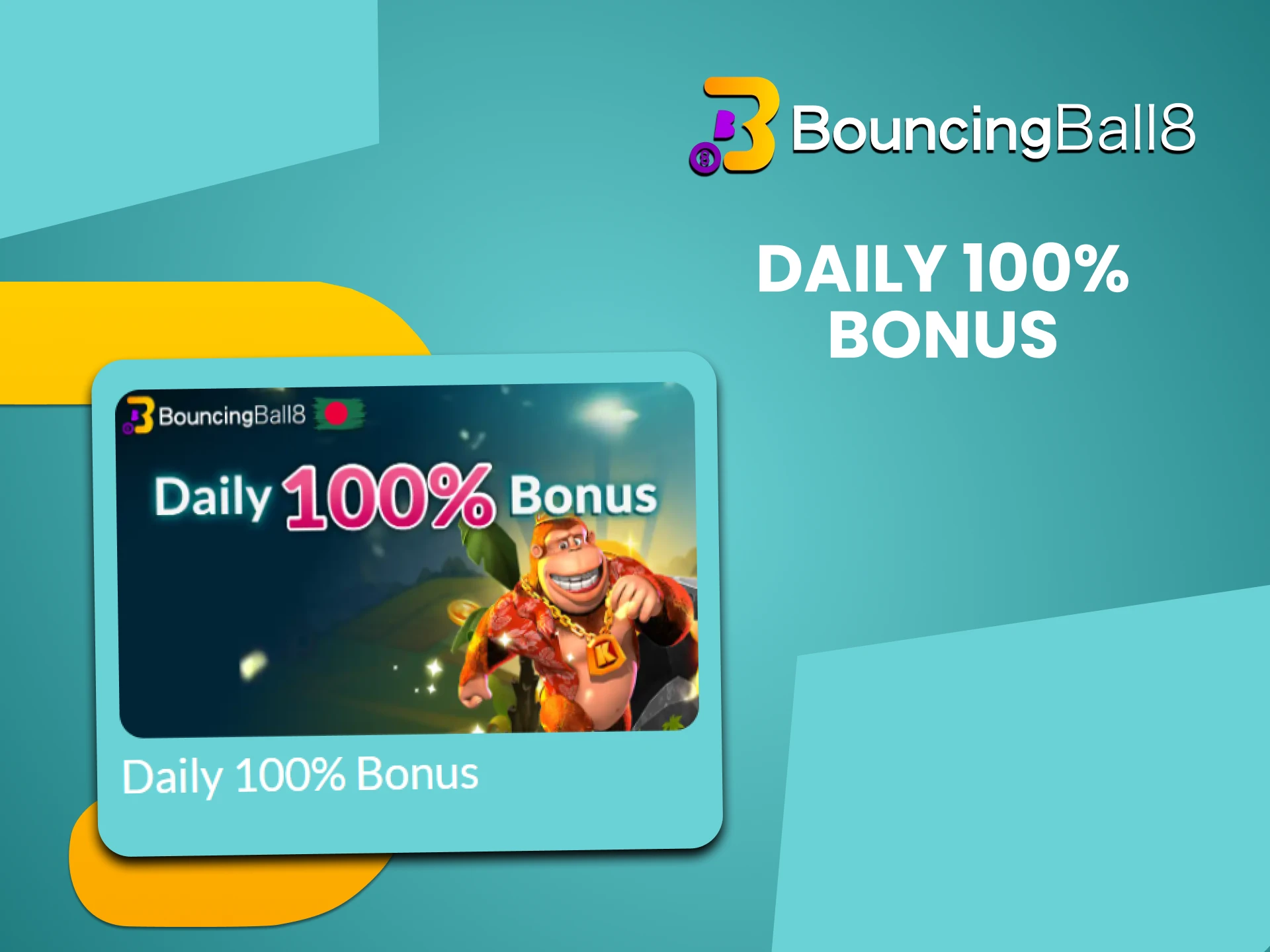 Bouncingball8 gives you daily bonuses.