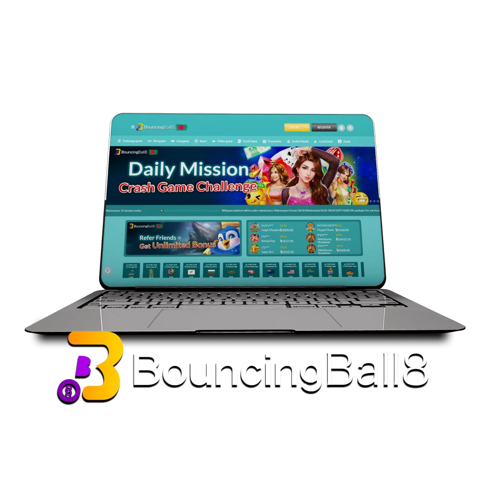 For games, choose the site Bouncingball8.