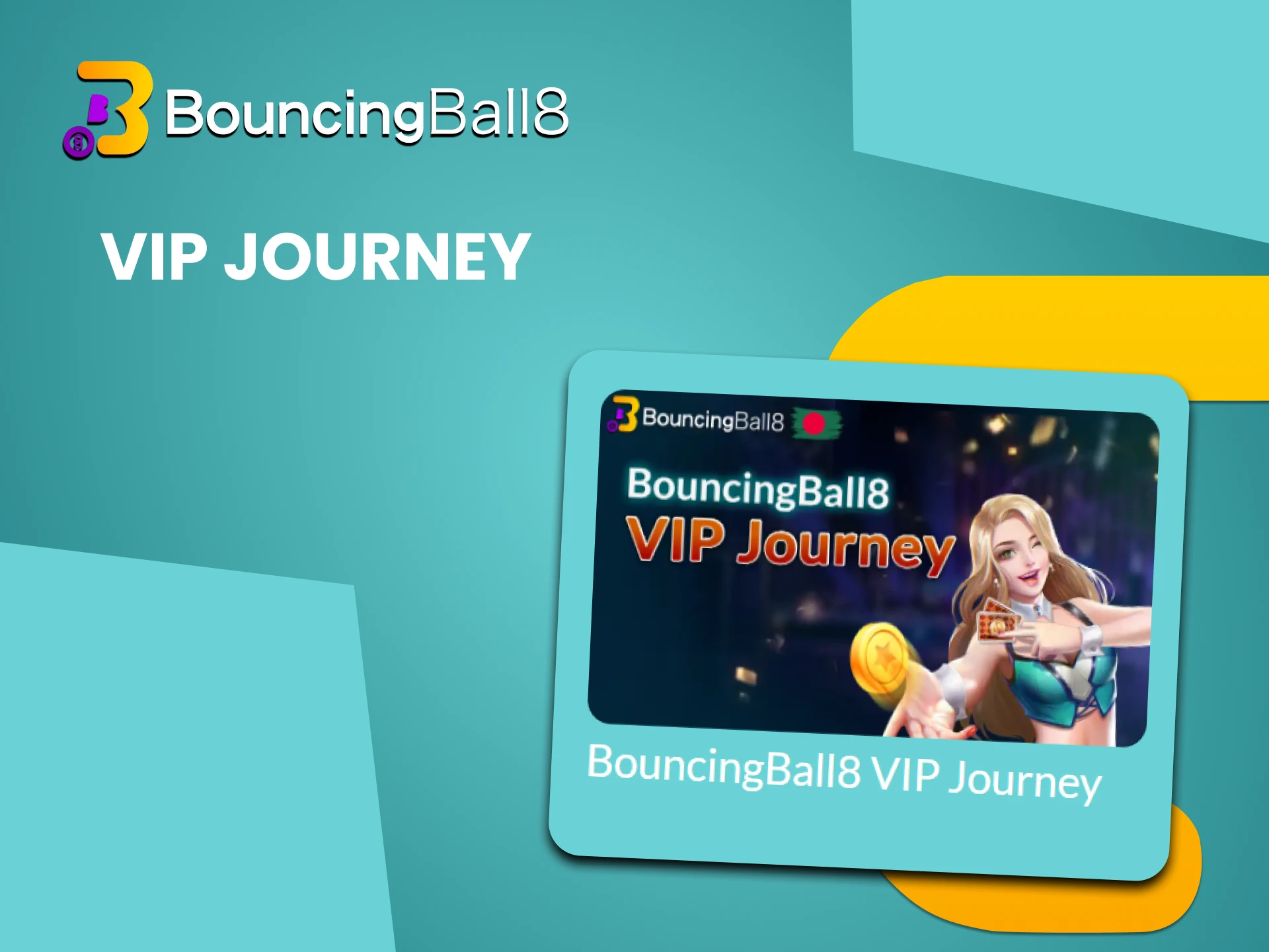 Get VIP bonuses from Bouncingball8.