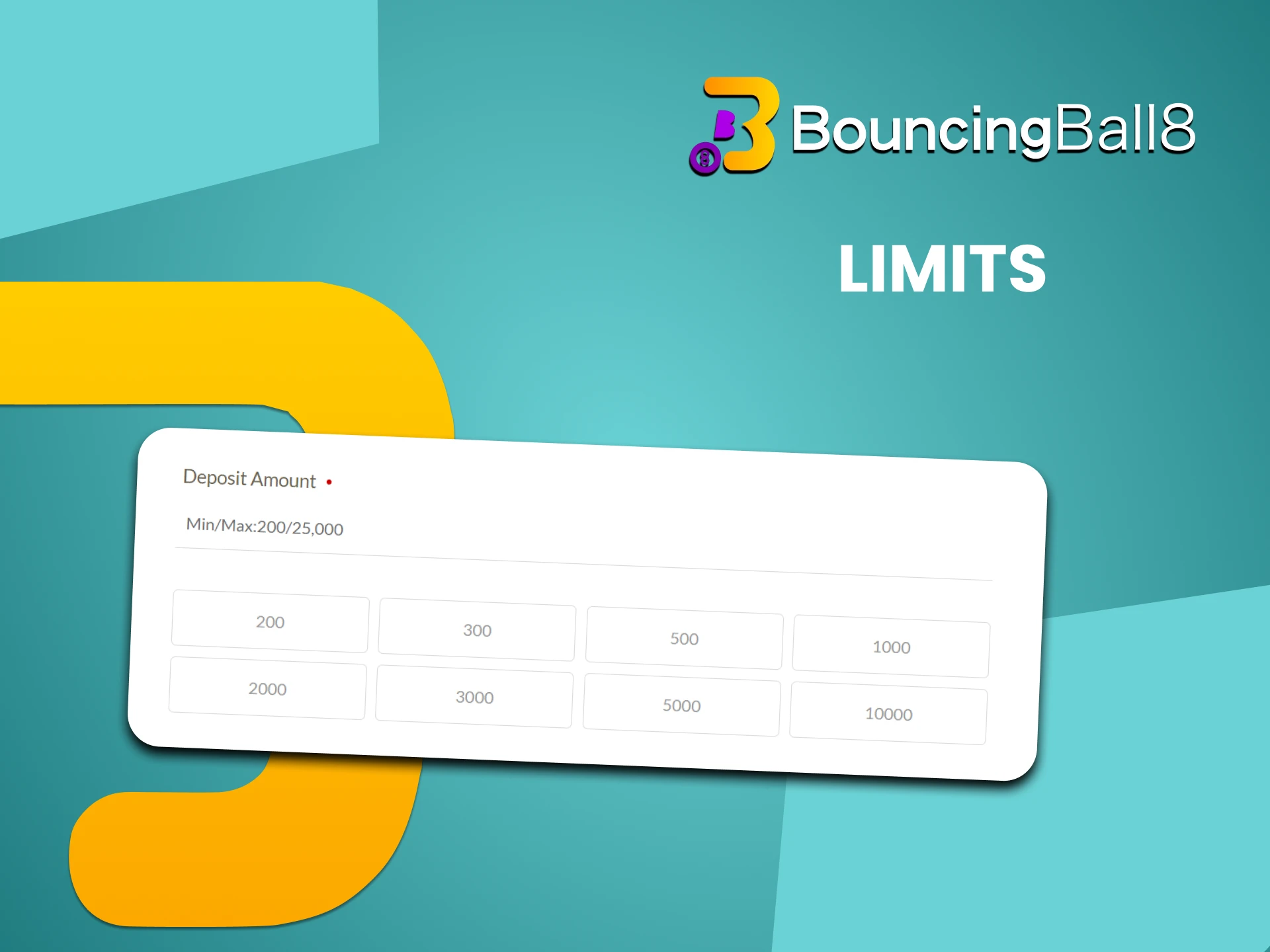 Find out what the limit is for replenishing funds on Bouncingball8.