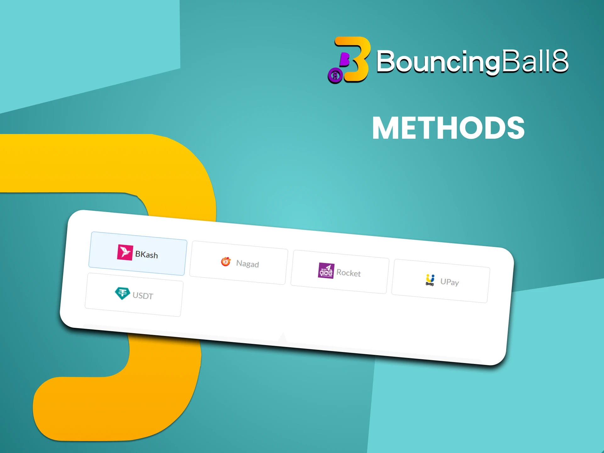 Explore ways to top up your deposit at Bouncingball8.